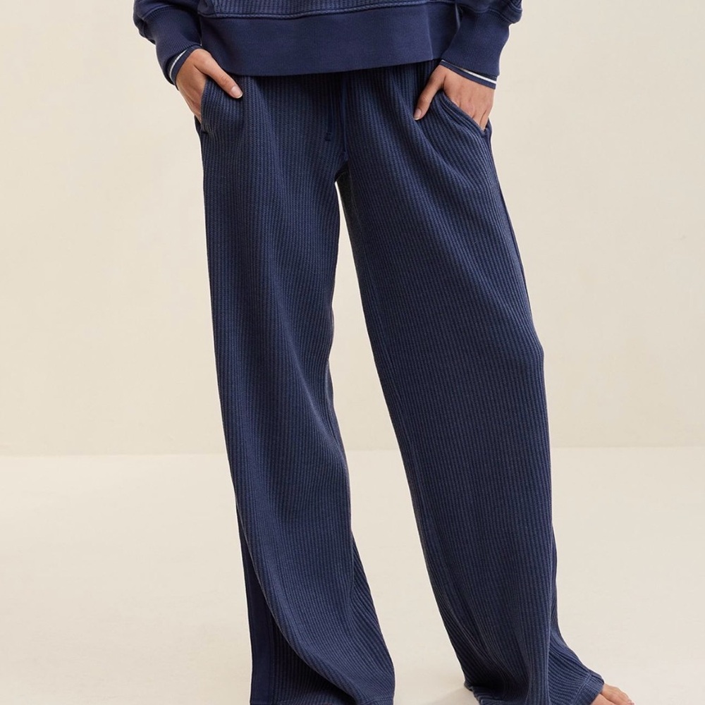 Aerie Essential Waffle Trouser